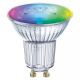 SET 3x LED RGBW Dimbare lamp SMART+ GU10/4,9W/230V 2700K-6500K Wi-Fi Wi-Fi - Ledvance