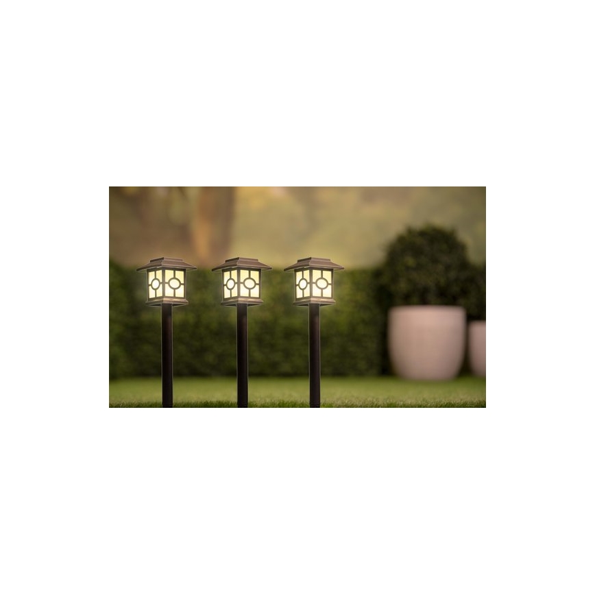 SET 3x LED Solar lamp LED/1,2V
