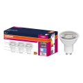 SET 3x LED-spotlamp PAR16 GU10/6,9W/230V 4000K 60° - Osram