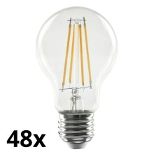 SET 48x LED Lamp VINTAGE A70 E27/13W/230V 2700K