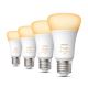 SET 4x Dimbare LED Lamp Philips Hue WHITE AMBIANCE E27/6W/230V 2200-6500K
