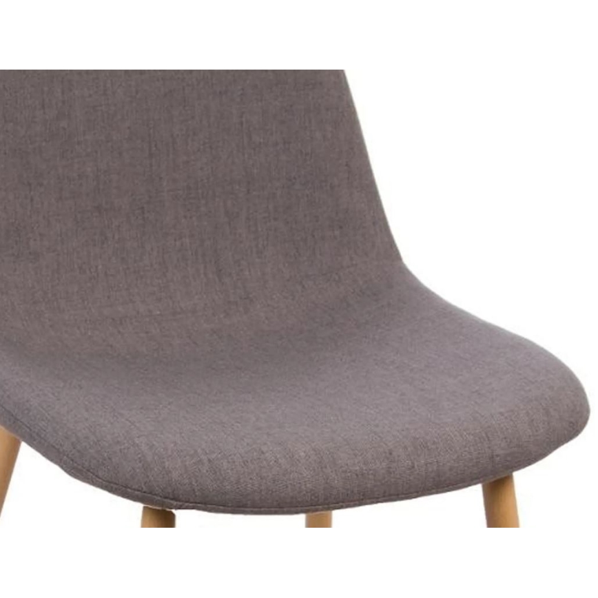 SET 4x Eetkamerstoel ROKA donker
