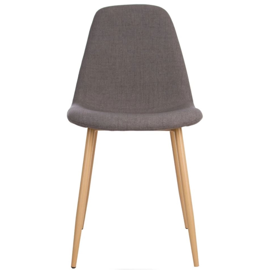 SET 4x Eetkamerstoel ROKA donker