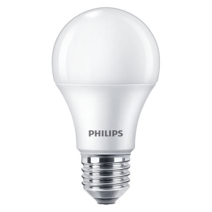 SET 4x LED Lamp Philips A60 E27/10,5W/230V 2700K