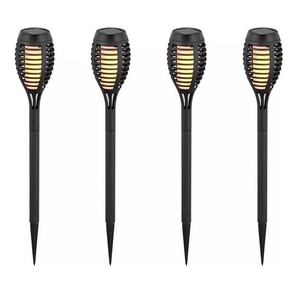 SET 4x LED Solar lamp 4xLED/3,6V 1xAAA IP44 100 mAh