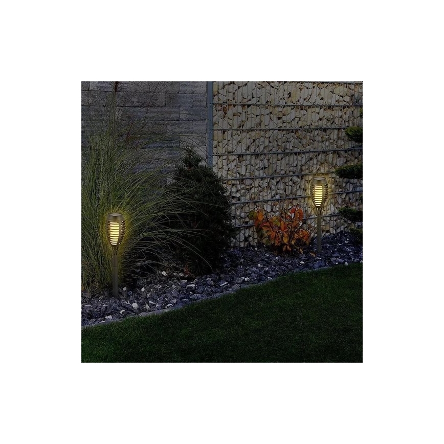 SET 4x LED Solar lamp 4xLED/3,6V 1xAAA IP44 100 mAh