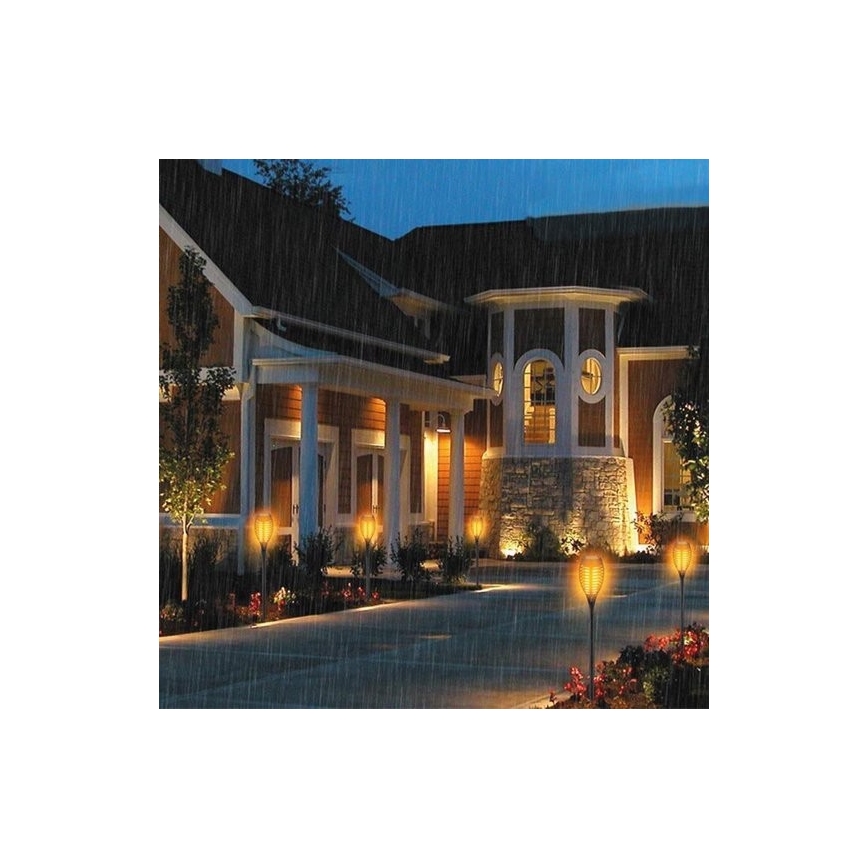 SET 4x LED Solar lamp 4xLED/3,6V 1xAAA IP44 100 mAh