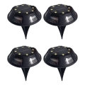 SET 4x LED Zonne-energie lamp LED/1,2V 200 mAh IP44