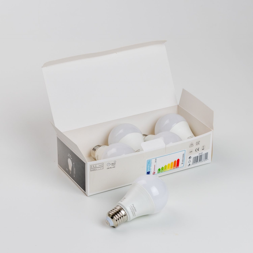 SET 5x LED Lamp A60 E27/9W/230V 2700K - Paulmann 28780