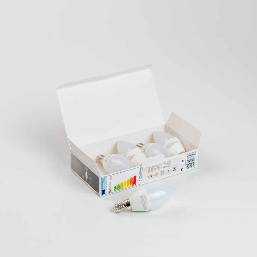 SET 5x LED Lamp E14/5,5W/230V 2700K - Paulmann 28782