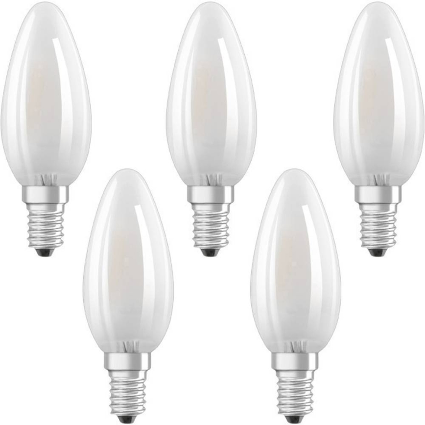 SET 5x LED Lamp VINTAGE E14/4W/230V 2700K - Osram