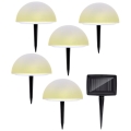 SET 5x LED Solar lamp LED/1,2V Meerdere kleuren