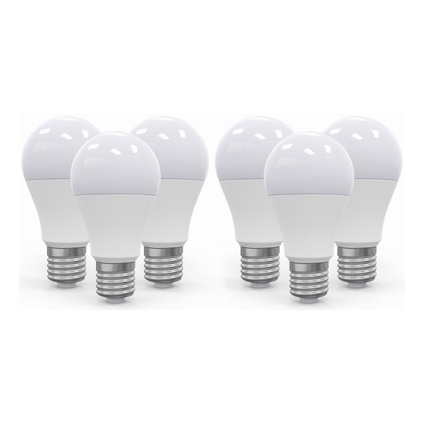 SET 6x LED Lamp E27/10W/230V 2800K