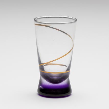 Set 6x shotglas 25 mm doorzichtig groen