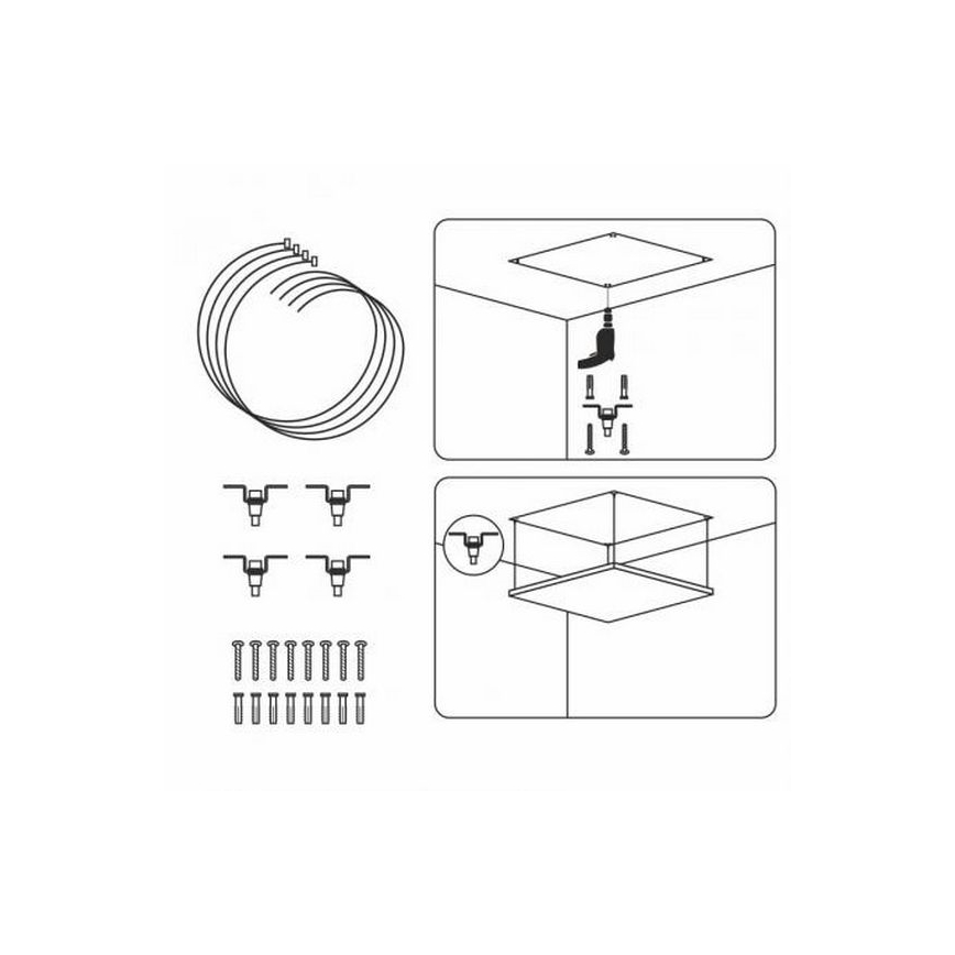 Set ophangdraden