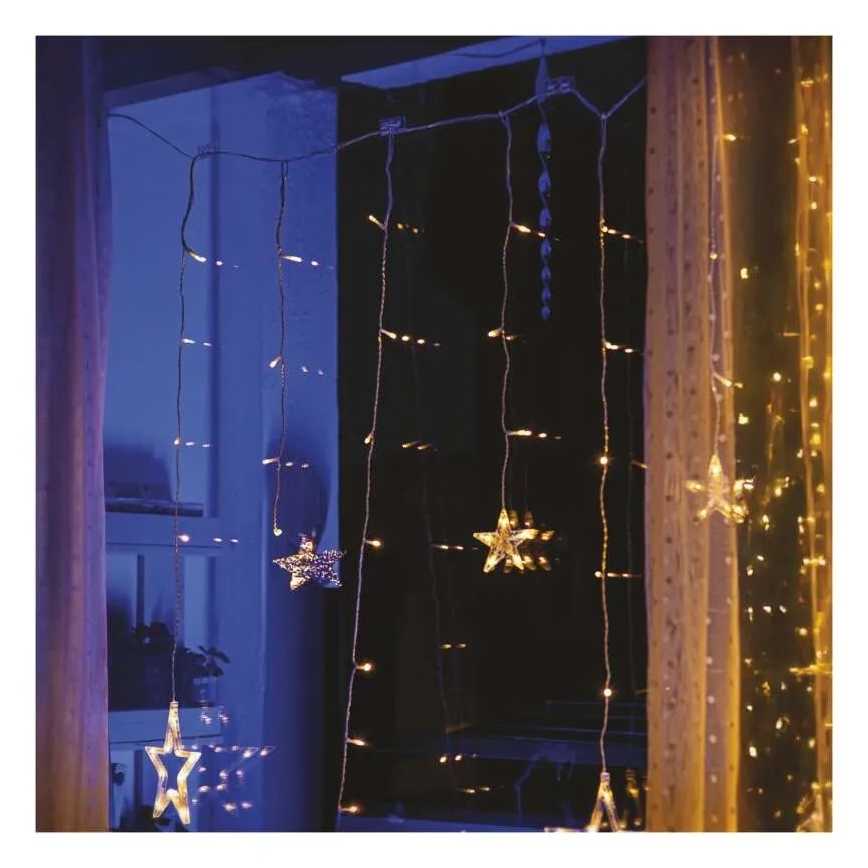 Set van 10 dubbele houders voor kerstverlichting