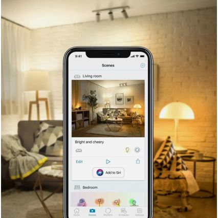 Set van 2 dimbare LED-lampen A60 E27/9W/230V 2700K Wi-Fi + afstandsbediening - WiZ