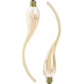 SET van 2 dimbare LED-lampen LAMDA E27/4W/230V 2100K goudkleurig