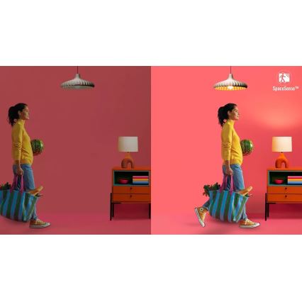 SET van 2 dimbare LED-lampen met bewegingssensor PAR16 GU10/4,7W/230V 2700-6500K CRI 90 Wi-Fi - WiZ