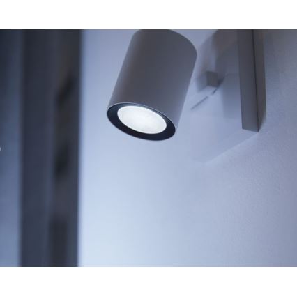 Set van 2 dimbare Philips Hue White Ambiance GU10/4,2W/230V 2200-6500K + Hue Bridge