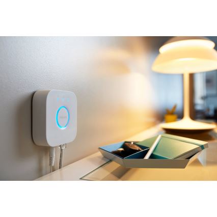 Set van 2 dimbare Philips Hue White Ambiance GU10/4,2W/230V 2200-6500K + Hue Bridge