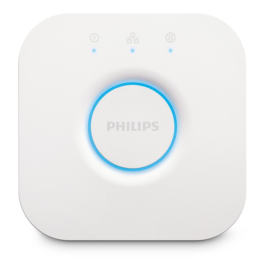 Set van 2 dimbare Philips Hue White Ambiance GU10/4,2W/230V 2200-6500K + Hue Bridge