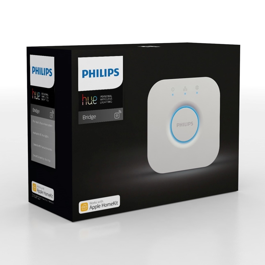 Set van 2 dimbare Philips Hue White Ambiance GU10/4,2W/230V 2200-6500K + Hue Bridge
