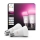Set van 2 dimbare LED-lampen Philips Hue WHITE AND COLOR AMBIANCE E27/6W/230V 1000-20000K