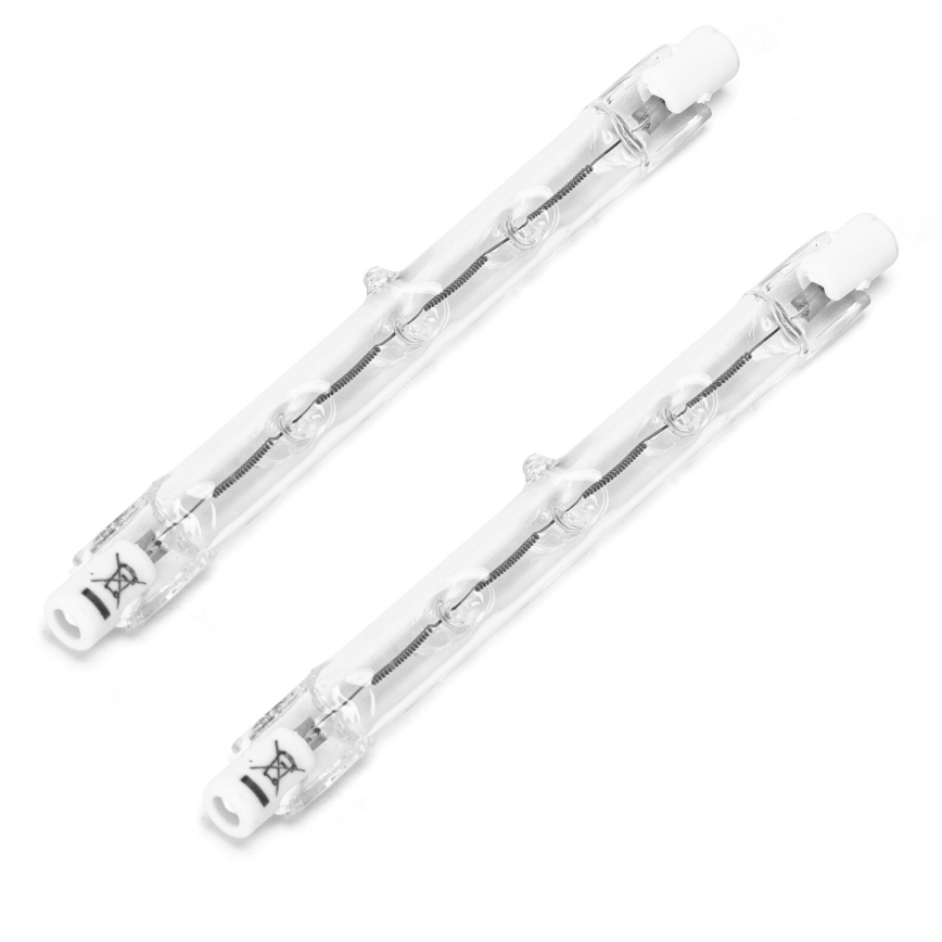 Set van 2 industriële lampen R7s/80W/230V 2900K - Aigostar