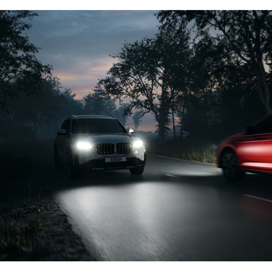 Set van 2 LED-autolampen NIGHT BREAKER SPEED H4 P43T/14W/12V 6000K - Osram