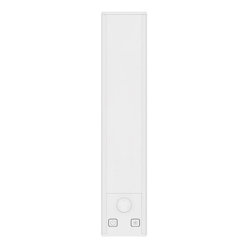 Set van 2 oplaadbare LED-meubelverlichting met bewegings- en schemersensor VIRO LED/1,2W/3,7V 800 mAh 3000/4000/6500K 30 cm wit