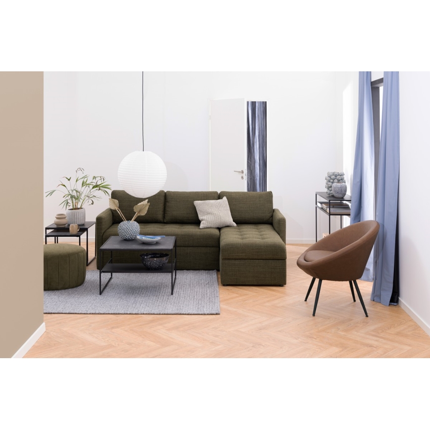 Set van 2 salontafels ALMA, antraciet