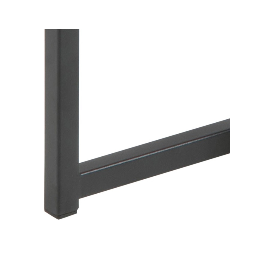 Set van 2 salontafels SARON, eiken/zwart