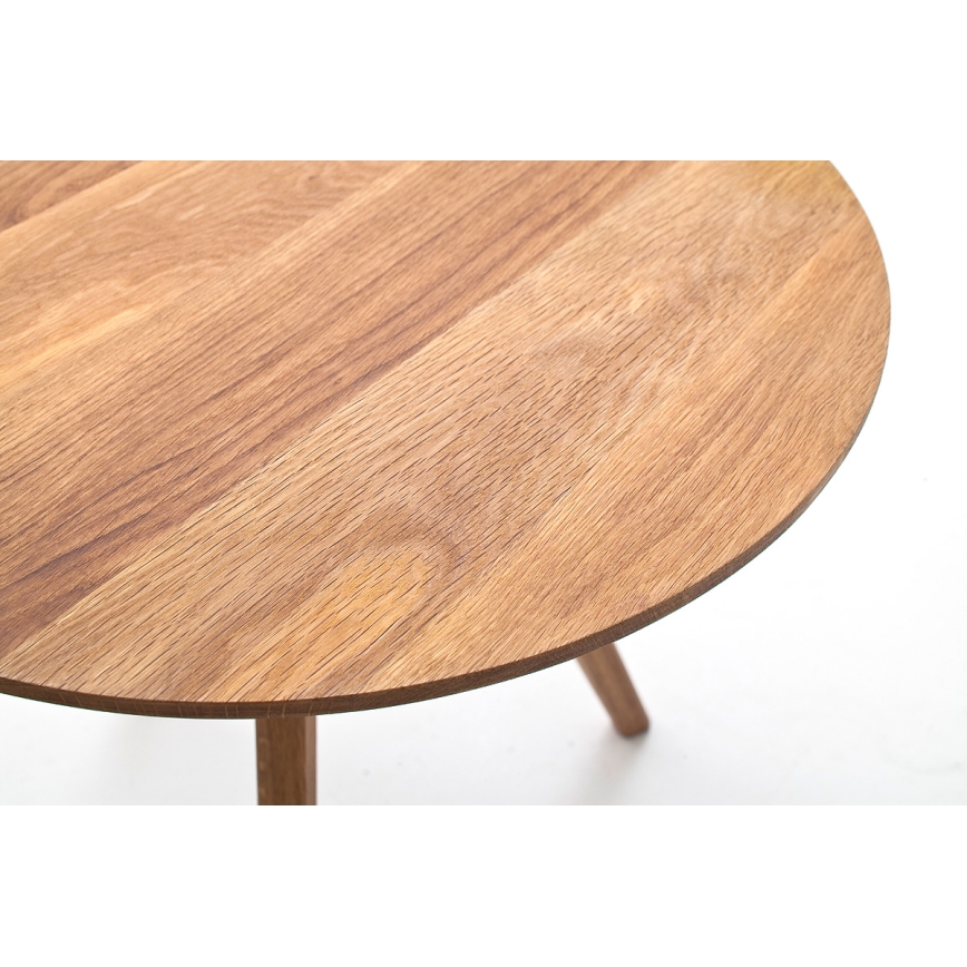 Set van 2 salontafels VEYLOR, eiken