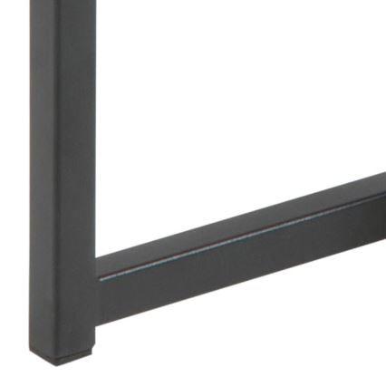 Set van 2 salontafels SARON eiken/zwart