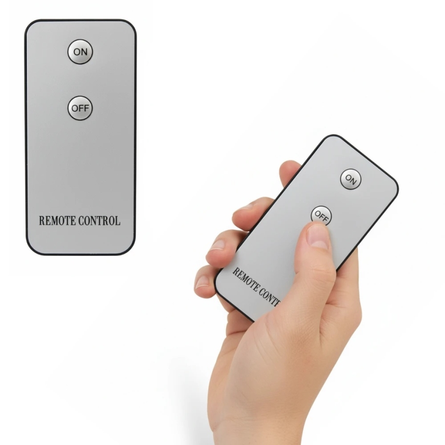 Set van 3 BRILLO LED-kaarsen, LED/3xAAA, crèmekleurig + afstandsbediening