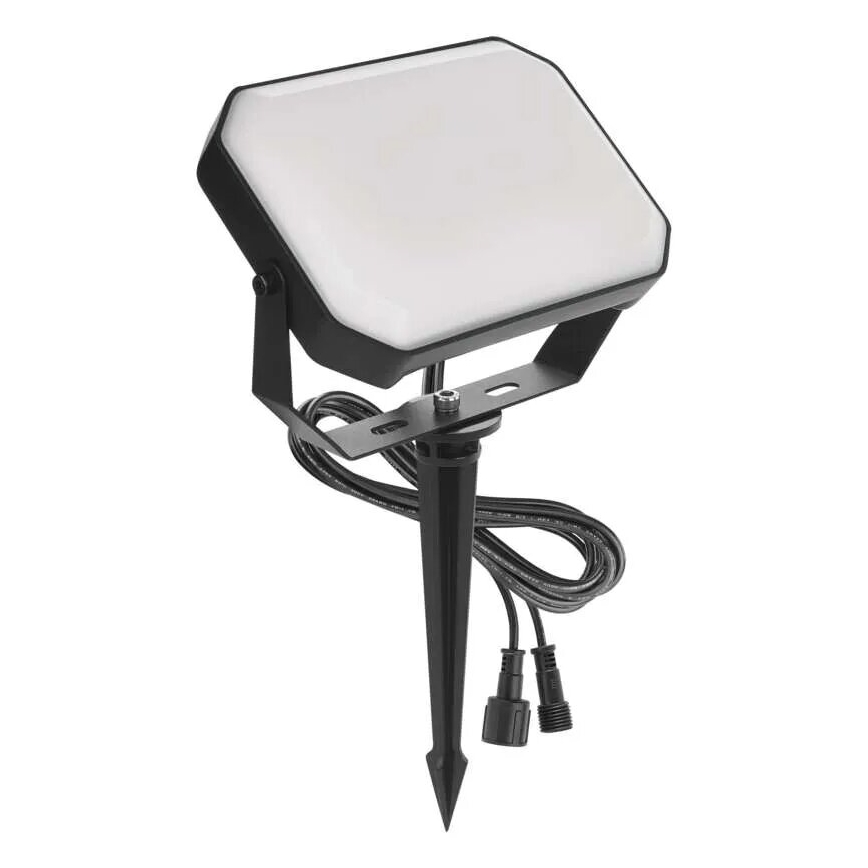 Set van 3 dimbare RGBIC LED-buitenschijnwerpers GoSmart LED/14W/230V 3000-6500K IP65 Wi-Fi Tuya