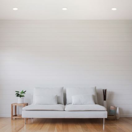 Set van 3 LED-inbouwspots voor badkamer LED/6W/230V 3000K IP44 wit