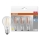 Set van 3 LED-lampen BASE CLASSIC FILAMENT A60 E27/7,5W/230V 4000K - Osram
