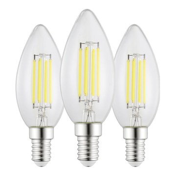 Set van 3 LED-lampen C35 E14/2,2W/230V 2700K - Eglo 110439