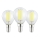 Set van 3 LED-lampen P45 E14/2,2W/230V 2700K - Eglo 110441