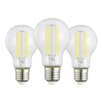 Set van 3 LED-lampen Vintage A60 E27/3,8W/230V 2700K - Eglo 110437
