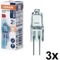 Set van 3 ovenlampen HALOSTAR G4/20W/12V 2700K - Osram