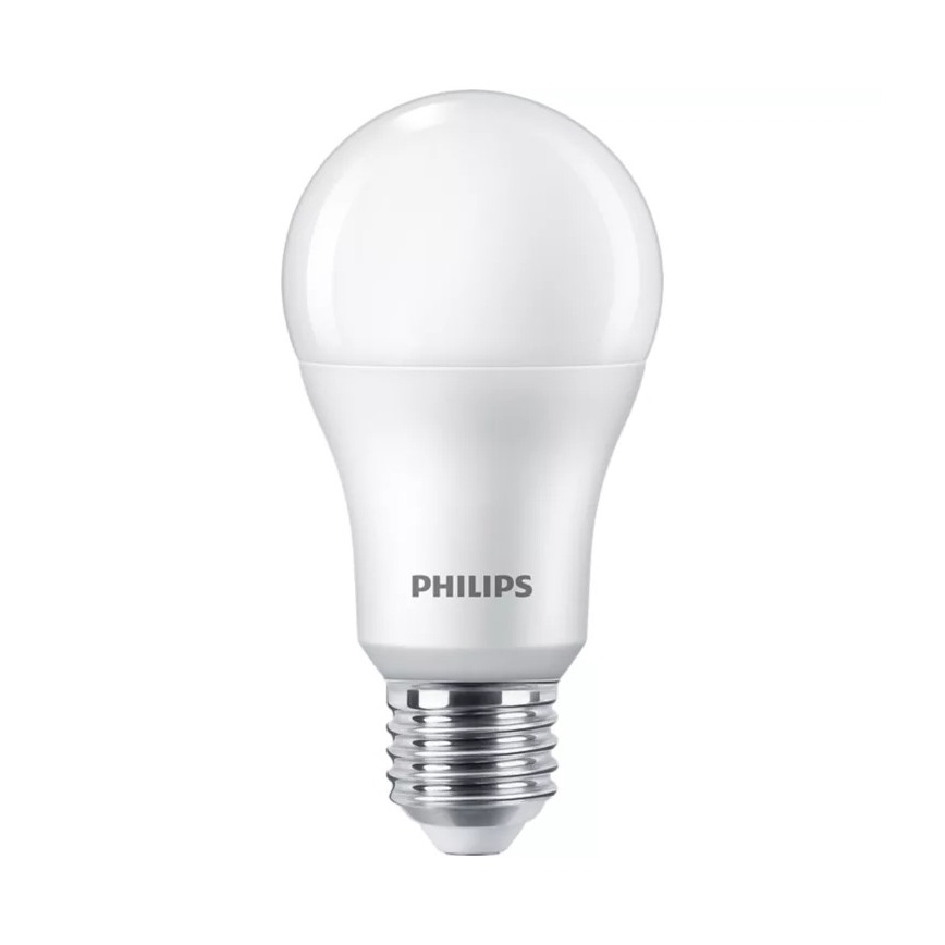 Set van 3 Philips A60 LED-lampen, E27, 13W, 230V, 2700K (warm wit)