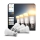 Set van 4 dimbare LED-lampen Philips Hue WHITE AMBIANCE E27/6W/230V 1000-20000K