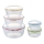 Set van 5 bewaardozen voor voedsel LOCK