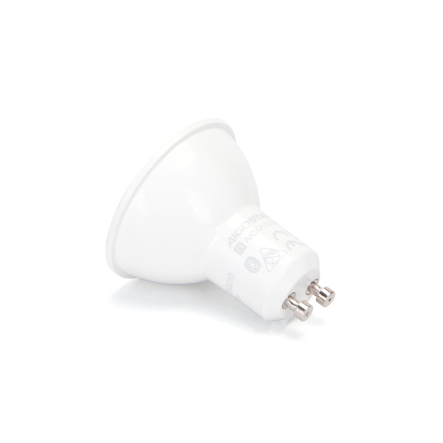 Set van 6 LED RGBW dimbare MESH GU10/6,5W/230V 2700-6500K Wi-Fi + afstandsbediening - Aigostar