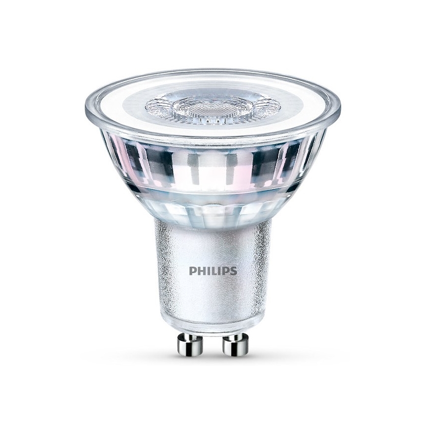 Set van 6 Philips GU10 LED-lampen, 4,6 W, 230 V, 4000 K
