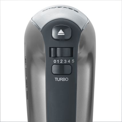 Severin HM 3832 - Handmixer 400W/230V roestvrij staal/zwart