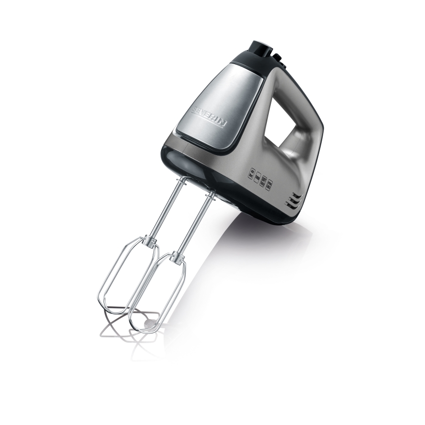 Severin HM 3832 - Handmixer 400W/230V roestvrij staal/zwart